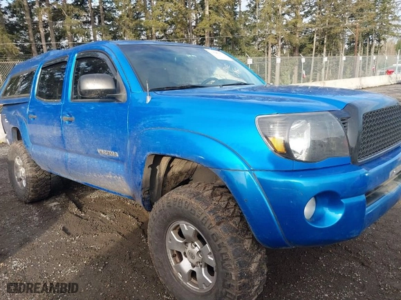 2007 Toyota Tacoma with VIN 5TELU42N57Z402916, listed as a IAAI auction lot 41505151 with 204,047 mi miles. Bid and sale history available at carsss.com. Image 1.