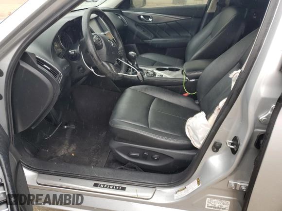 2016 Infiniti Q50 Premium with VIN JN1CV7AR8GM253769, listed as a Copart auction lot 45997325 with 57,800 mi miles and Salvage Title. Bid and sale history available at DreamBid. Image 7.