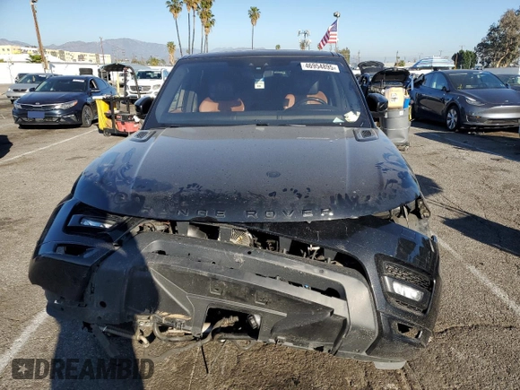 2017 Land Rover Range Rover Sport HSE Dynamic with VIN SALWV2FV4HA143185, listed as a Copart auction lot 46954895 with 81,128 mi miles and Salvage Title. Bid and sale history available at carsss.com. Image 5.