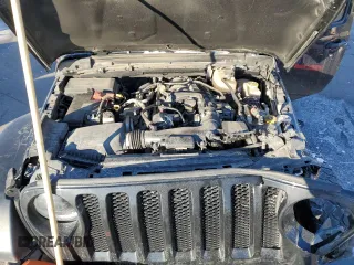 2023 Jeep Wrangler Willys with VIN 1C4HJXDG1PW527567, listed as a Copart auction lot 42218255 with 43,273 mi miles and Salvage Title. Bid and sale history available at DreamBid. Image 14.