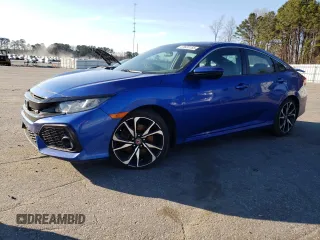 2018 Honda Civic Si with VIN 2HGFC1E53JH700914, listed as a Copart auction lot 47620155 with 101,960 mi miles and Clean Title. Bid and sale history available at DreamBid. Image 1.