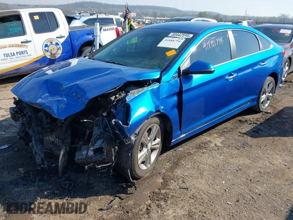 2019 Hyundai Sonata SEL with VIN 5NPE34AF2KH765126, listed as a IAAI auction lot 41888794 with 158,317 mi miles and . Bid and sale history available at DreamBid. Image 18.