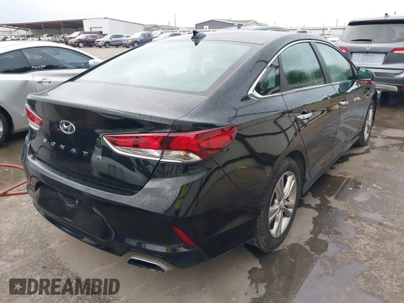 2018 Hyundai Sonata SEL z VIN 5NPE34AF2JH636933, wystawiony jako IAAI lot #41958488 z przebiegiem 43 711 mil mil oraz . Historia ofert i sprzedaży dostępna na DreamBid. Obrazek 4.