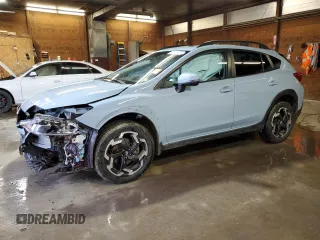2023 Subaru Crosstrek Limited with VIN JF2GTHNC0PH253579, listed as a Copart auction lot 46903375 with 33,251 mi miles and Salvage Title. Bid and sale history available at carsss.com. Image 1.