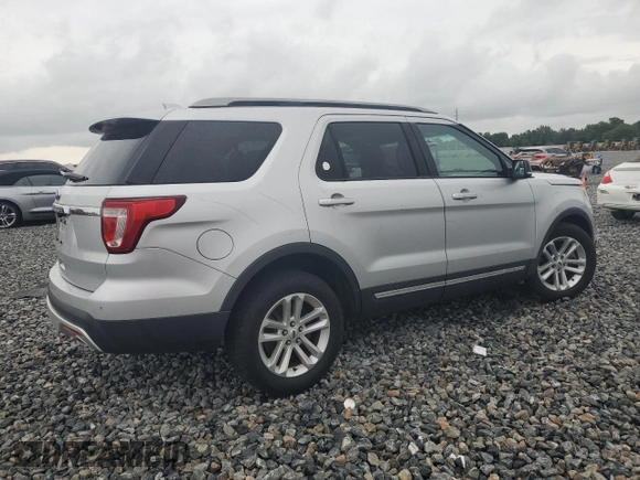 2017 Ford Explorer XLT with VIN 1FM5K7D88HGA67338, listed as a Copart auction lot 59279345 with 94,283 mi miles and Salvage title. Bid and sale history available at DreamBid. Image 3.
