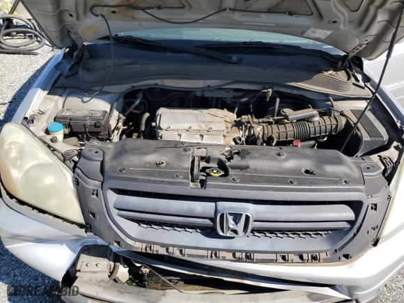 2004 Honda Pilot EX with VIN 2HKYF18504H620508, listed as a Copart auction lot 46861655 with 270,975 mi miles and Salvage Title. Bid and sale history available at carsss.com. Image 12.