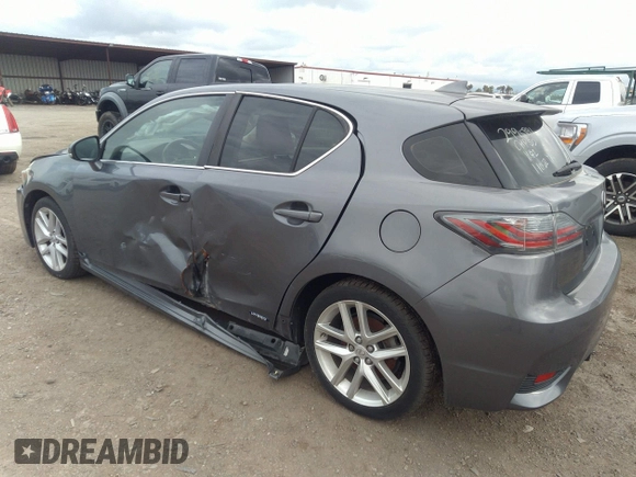 2016 Lexus CT 200h z VIN JTHKD5BHXG2264336, wystawiony jako IAAI lot #36105496 z przebiegiem 61 270 mil mil oraz . Historia ofert i sprzedaży dostępna na DreamBid. Obrazek 3.