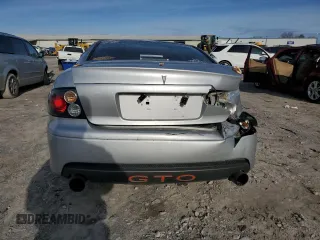 2005 Pontiac GTO with VIN 6G2VX12UX5L381201, listed as a Copart auction lot 45473085 with 148,787 mi miles and Salvage Title. Bid and sale history available at carsss.com. Image 6.