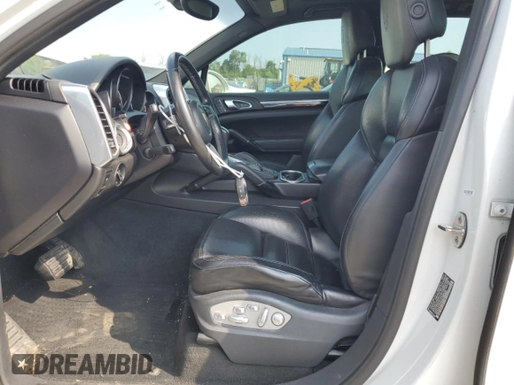 2017 Porsche Cayenne Turbo S E-Hybrid with VIN WP1AA2A24HKA89891, listed as a Copart auction lot 57818024 with 158,557 mi miles and Salvage title. Bid and sale history available at DreamBid. Image 7.