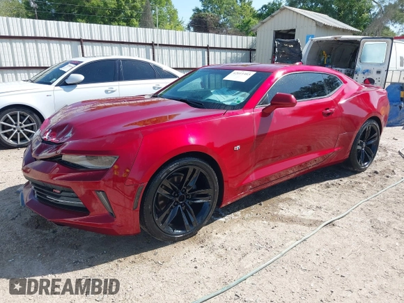 2017 Chevrolet Camaro 2LT with VIN 1G1FD1RS1H0143987, listed as a IAAI auction lot 42011403 with 84,045 mi miles. Bid and sale history available at carsss.com. Image 2.
