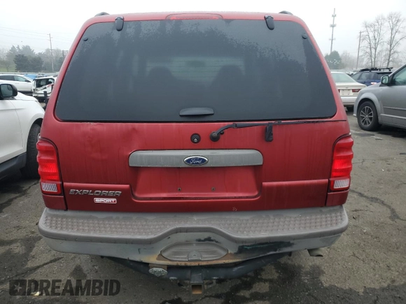 2001 Ford Explorer Sport z VIN 1FMYU60E91UC97278, wystawiony jako Copart lot #88458495 z przebiegiem 210 260 mil mil oraz Szkoda całkowita • Salvage title. Historia ofert i sprzedaży dostępna na DreamBid. Obrazek 6.