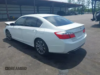 2014 Honda Accord Sport with VIN 1HGCR2F57EA002333, listed as a IAAI auction lot 42184697 with 168,704 mi miles and . Bid and sale history available at DreamBid. Image 3.