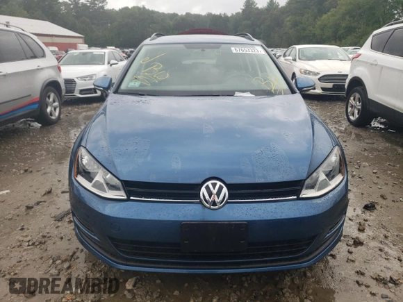 2016 Volkswagen Golf SportWagen TSI S with VIN 3VWC17AU4GM500977, listed as a Copart auction lot 67653323 with 0 mi miles. Bid and sale history available at carsss.com. Image 5.