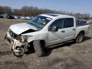 2012 Nissan Titan SL with VIN 1N6AA0EC8CN318201, listed as a Copart auction lot 43410255 with 192,972 mi miles and Salvage title. Bid and sale history available at DreamBid. Image 1.