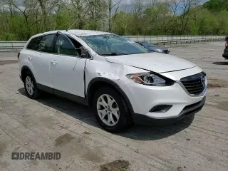 2013 Mazda CX-9 Sport with VIN JM3TB3BV2D0418025, listed as a Copart auction lot 55466635 with 91,402 mi miles and Salvage title. Bid and sale history available at DreamBid. Image 14.