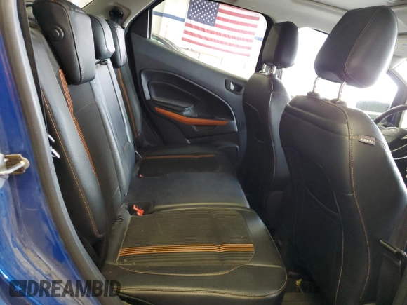 2018 Ford EcoSport SES z VIN MAJ6P1CL2JC180931, wystawiony jako Copart lot #50759545 z przebiegiem 47 068 mil mil oraz Szkoda całkowita • Salvage title. Historia ofert i sprzedaży dostępna na DreamBid. Obrazek 10.
