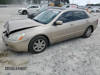 2003 Honda Accord EX z VIN 1HGCM66573A071509, wystawiony jako Copart lot #55597275 z przebiegiem 136 932 mil mil oraz Szkoda całkowita • Salvage title. Historia ofert i sprzedaży dostępna na DreamBid. Obrazek 1.