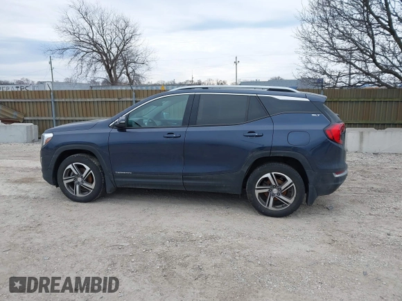 2018 GMC Terrain SLT with VIN 3GKALVEV3JL249110, listed as a IAAI auction lot 41712782 with 201,316 mi miles. Bid and sale history available at carsss.com. Image 14.