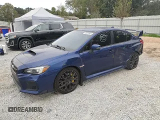 2018 Subaru WRX STI with VIN JF1VA2M69J9817418, listed as a Copart auction lot 68281693 with 78,645 mi miles. Bid and sale history available at carsss.com. Image 1.