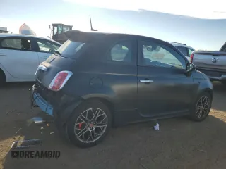2017 FIAT 500 Abarth z VIN 3C3CFFFH9HT506053, wystawiony jako Copart lot #81367564 z przebiegiem 91 516 mil mil oraz Szkody całkowita. Historia ofert i sprzedaży dostępna na DreamBid. Obrazek 3.