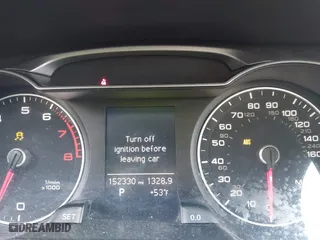 2013 Audi A4 Premium with VIN WAUBFAFL4DN017646, listed as a IAAI auction lot 41732371 with 152,330 mi miles. Bid and sale history available at carsss.com. Image 7.