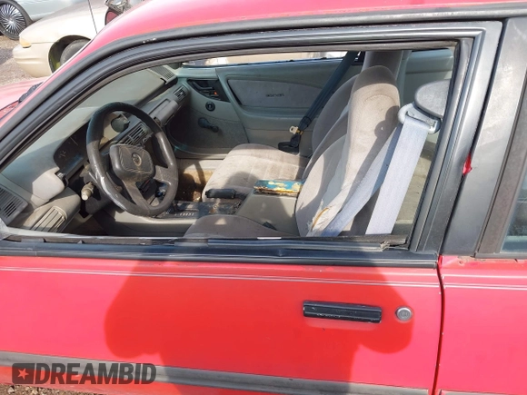 1993 Chevrolet Cavalier with VIN 1G1JC1448P7177081, listed as a IAAI auction lot 41908770 with 181,597 mi miles and . Bid and sale history available at DreamBid. Image 14.