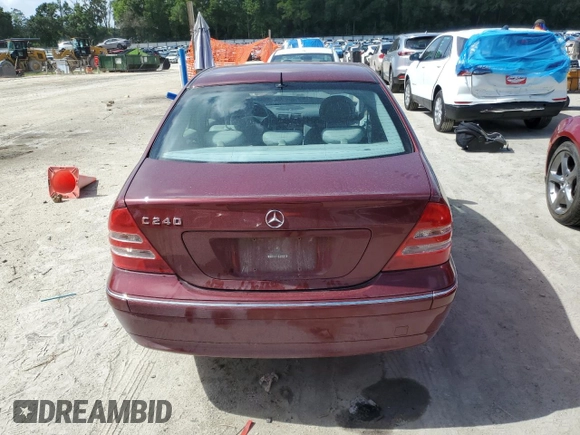 2002 Mercedes-Benz C 230/260/280/320 z VIN WDBRF61J12F264973, wystawiony jako Copart lot #60962635 z przebiegiem 115 079 mil mil oraz Szkoda całkowita • Salvage title. Historia ofert i sprzedaży dostępna na DreamBid. Obrazek 6.
