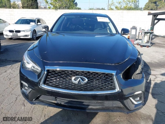 2020 Infiniti Q50 EDITION 30 with VIN JN1EV7AP7LM202166, listed as a IAAI auction lot 41636421 with 72,759 mi miles. Bid and sale history available at carsss.com. Image 12.