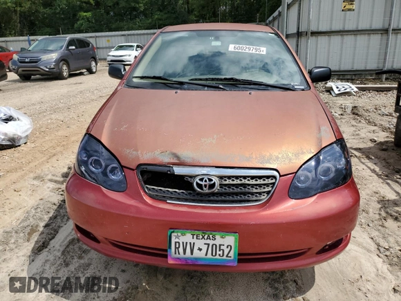 2006 Toyota Corolla CE с VIN 1NXBR32E26Z744124, выставлен на аукционе Copart как лот 60029795 с пробегом Не указан миль и Списание • Salvage title. История ставок и продаж доступна на DreamBid. Изображение 5.