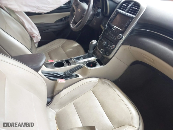 2015 Chevrolet Malibu LTZ with VIN 1G11F5SL7FF223688, listed as a IAAI auction lot 41756239 with 124,823 mi miles. Bid and sale history available at carsss.com. Image 5.