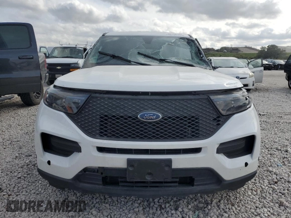 2020 Ford Police Interceptor Utility z VIN 1FM5K8AB1LGD18814, wystawiony jako Copart lot #55381725 z przebiegiem 80 132 mil mil oraz Nie do naprawy. Historia ofert i sprzedaży dostępna na DreamBid. Obrazek 5.