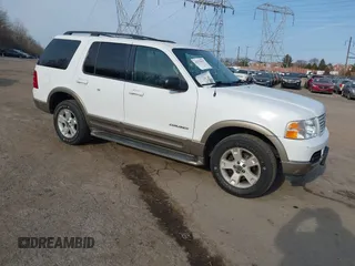 2004 Ford Explorer Eddie Bauer with VIN 1FMDU74EX4ZB12984, listed as a IAAI auction lot 41770597 with 187,620 mi miles and . Bid and sale history available at DreamBid. Image 1.