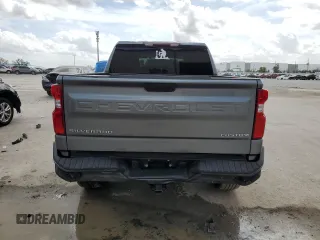 2020 Chevrolet Silverado 1500 Custom with VIN 3GCPWBEH2LG352049, listed as a Copart auction lot 47804815 with 99,342 mi miles and Salvage Title. Bid and sale history available at carsss.com. Image 6.