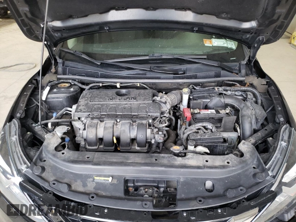 2016 Nissan Sentra S with VIN 3N1AB7AP0GL680291, listed as a Copart auction lot 49572135 with 50,626 mi miles and Salvage Title. Bid and sale history available at carsss.com. Image 12.