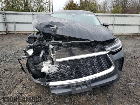 2024 Infiniti QX60 Pure with VIN 5N1DL1ES9RC335094, listed as a Copart auction lot 49795215 with Not provided miles and Salvage title. Bid and sale history available at DreamBid. Image 5.