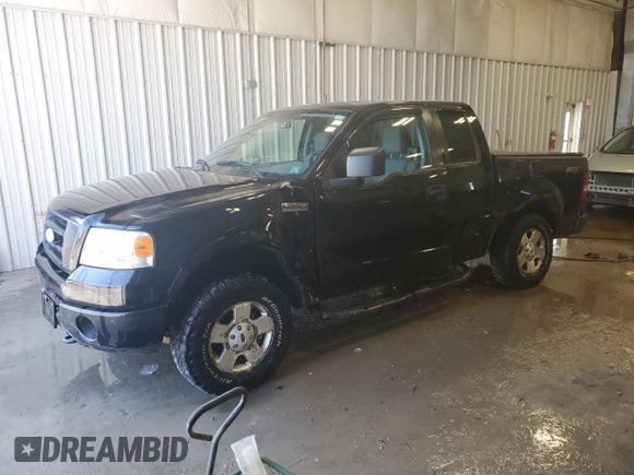 2006 Ford F-150 STX with VIN 1FTRX14W06FA10606, listed as a Copart auction lot 48934395 with 151,096 mi miles and Non Repairable. Bid and sale history available at carsss.com. Image 1.