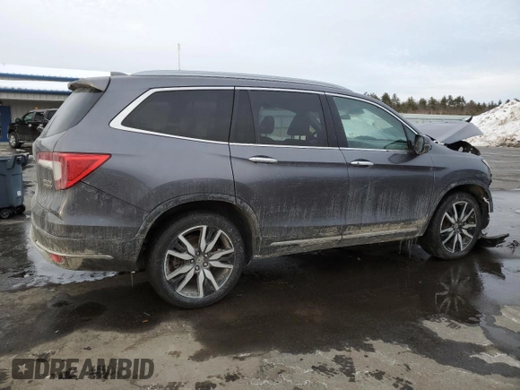 2022 Honda Pilot Touring 7-Passenger with VIN 5FNYF6H64NB014327, listed as a Copart auction lot 45166475 with 66,779 mi miles and Salvage Title. Bid and sale history available at carsss.com. Image 3.