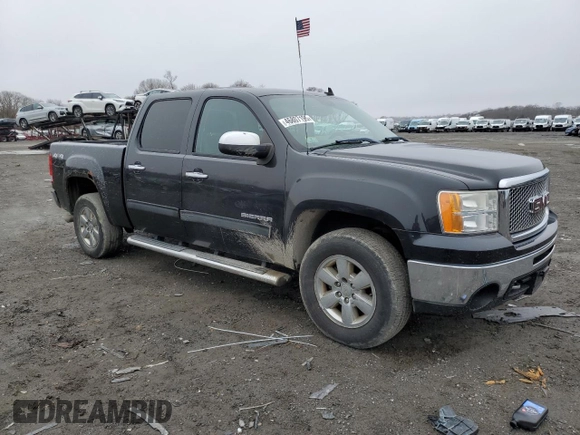 2012 GMC Sierra 1500 SLE with VIN 3GTP2VE74CG232581, listed as a Copart auction lot 46807195 with 223,694 mi miles and Clean Title. Bid and sale history available at DreamBid. Image 4.
