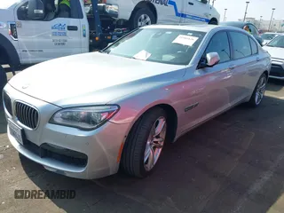2015 BMW 7 Series 750Li with VIN WBAYE8C5XFD782039, listed as a IAAI auction lot 41505626 with 74,716 mi miles. Bid and sale history available at carsss.com. Image 19.