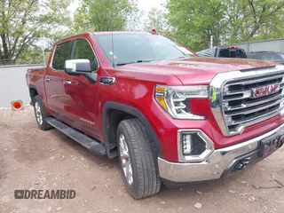 2020 GMC Sierra 1500 SLT z VIN 1GTU9DED8LZ296394, wystawiony jako IAAI lot #42260887 z przebiegiem 105 495 mil mil oraz . Historia ofert i sprzedaży dostępna na DreamBid. Obrazek 1.
