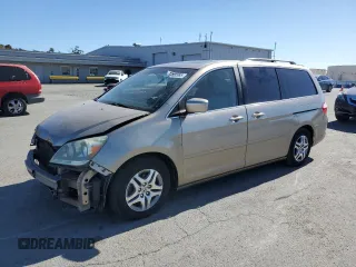 2006 Honda Odyssey EX-L z VIN 5FNRL38716B008264, wystawiony jako Copart lot #57862965 z przebiegiem 227 430 mil mil oraz Szkoda całkowita • Salvage title. Historia ofert i sprzedaży dostępna na DreamBid. Obrazek 1.