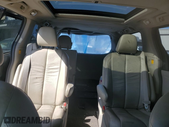 2011 Toyota Sienna XLE AAS with VIN 5TDYK3DC9BS012084, listed as a Copart auction lot 53740365 with 141,440 mi miles and Salvage Title. Bid and sale history available at DreamBid. Image 10.