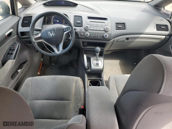 2009 Honda Civic Sdn LX with VIN 2HGFA16569H514400, listed as a Copart auction lot 53311275 with 93,679 mi miles and Salvage Title. Bid and sale history available at carsss.com. Image 8.