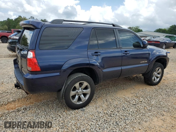 2006 Toyota 4Runner Limited with VIN JTEBT17R768034159, listed as a Copart auction lot 54075735 with Not Provided miles and Clean Title. Bid and sale history available at DreamBid. Image 3.