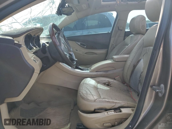 2010 Buick LaCrosse CXL with VIN 1G4GC5EG6AF310589, listed as a Copart auction lot 53831645 with Not Provided miles and Salvage Title. Bid and sale history available at DreamBid. Image 7.