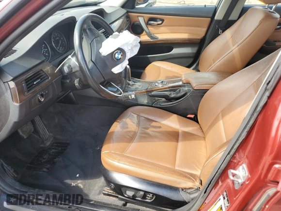 2011 BMW 3 Series 328i xDrive with VIN WBAPK5C5XBF123721, listed as a Copart auction lot 56071445 with 137,242 mi miles and Salvage title. Bid and sale history available at DreamBid. Image 7.