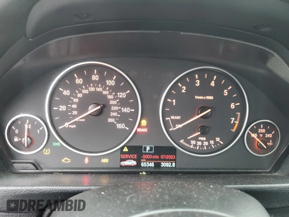 2013 BMW 3 Series 328i xDrive with VIN WBA3B3G5XDNR79543, listed as a Copart auction lot 86123064 with 65,346 mi miles and Clean Title. Bid and sale history available at carsss.com. Image 9.