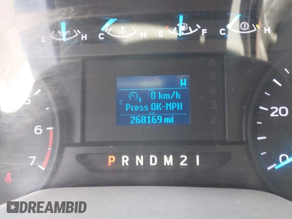 2019 Ford F-250 XL with VIN 1FT7W2B62KED14801, listed as a IAAI auction lot 42523552 with 268,169 mi miles and . Bid and sale history available at DreamBid. Image 15.