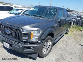 2018 Ford F-150 XL with VIN 1FTEW1CP5JKD08158, listed as a IAAI auction lot 41646490 with 108,086 mi miles. Bid and sale history available at carsss.com. Image 2.