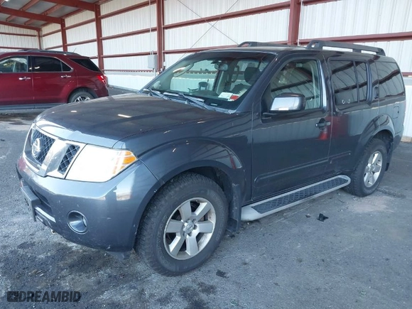 2011 Nissan Pathfinder LE with VIN 5N1AR1NB1BC616913, listed as a IAAI auction lot 40627326 with 119,372 mi miles. Bid and sale history available at carsss.com. Image 2.